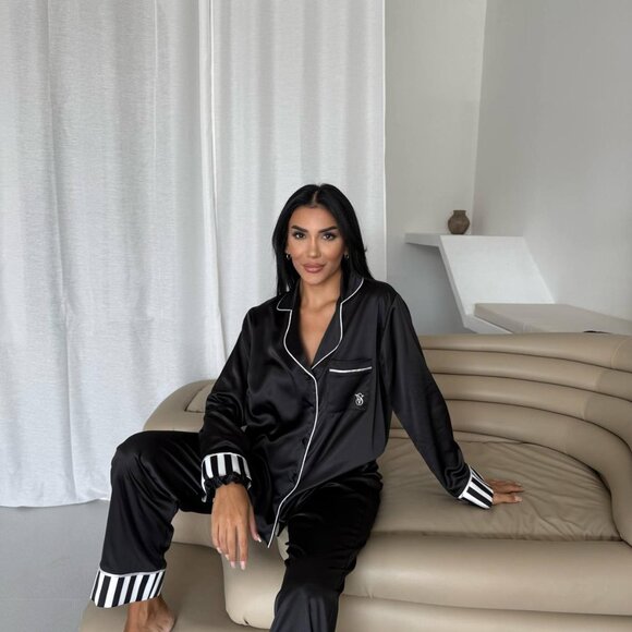 ✨ Luxury Satin Pajama Set – Soft, Stylish & Simply Irresistible ✨S - XL - Picture 8 of 10